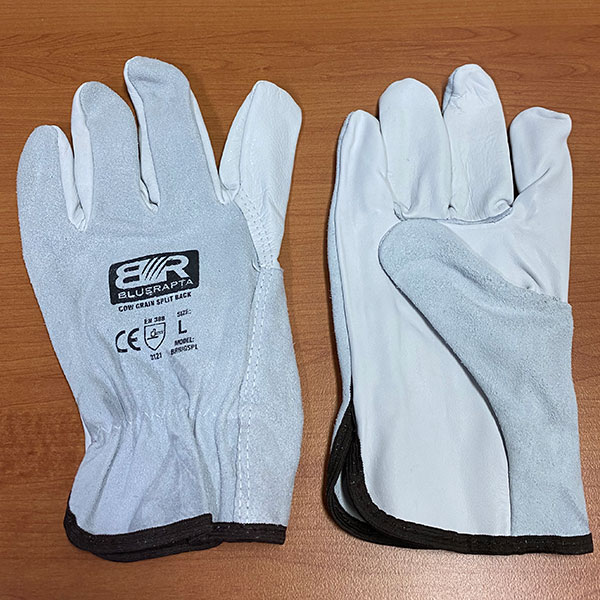Safety Leather Rigger Gloves - Medium | Nationwide Training Perth