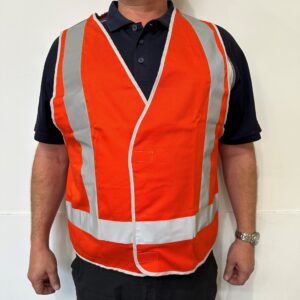 Glo-Safe Hi-Vis Safety Vest - Large